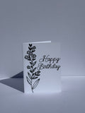 Happy Birthday (flowers) - Cards