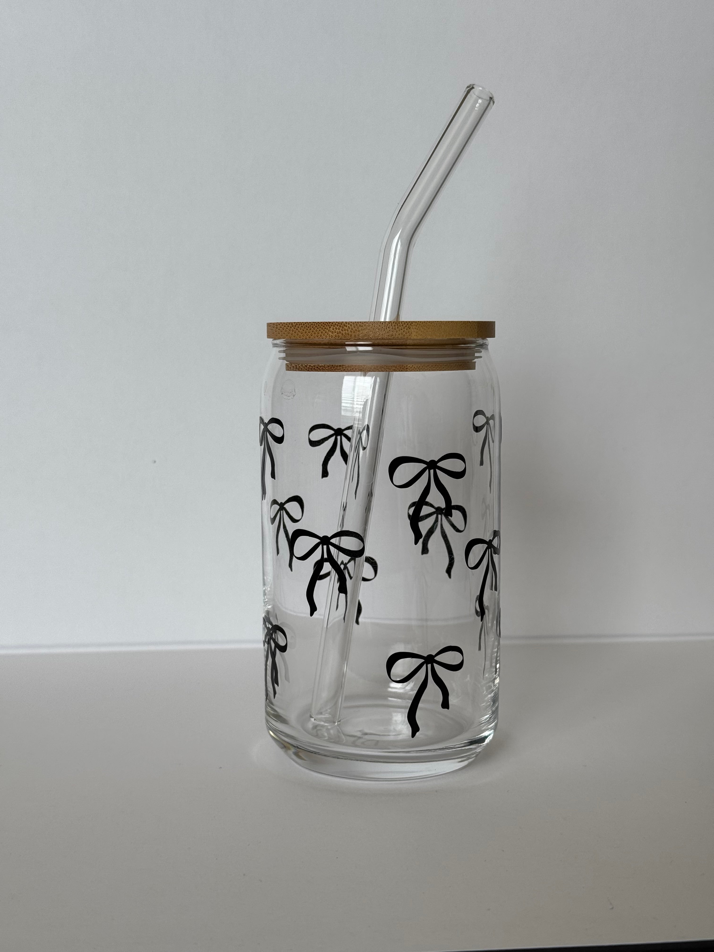 Bows - Glass Tumbler