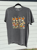 Pumpkin Skeletons - Graphic Tee