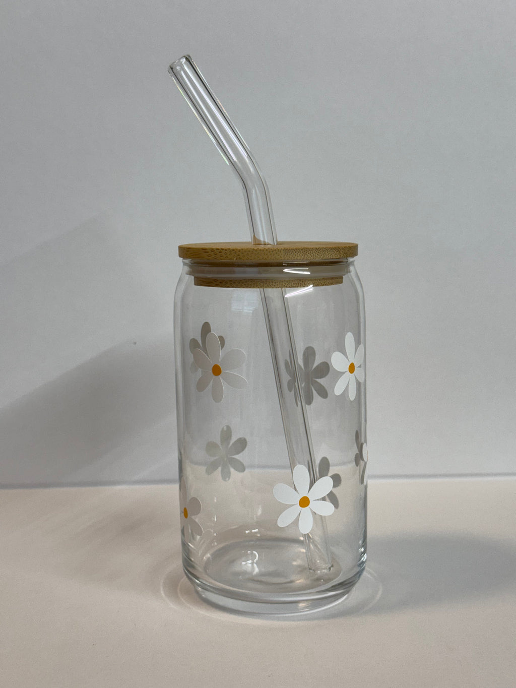 Daises - Glass Tumbler