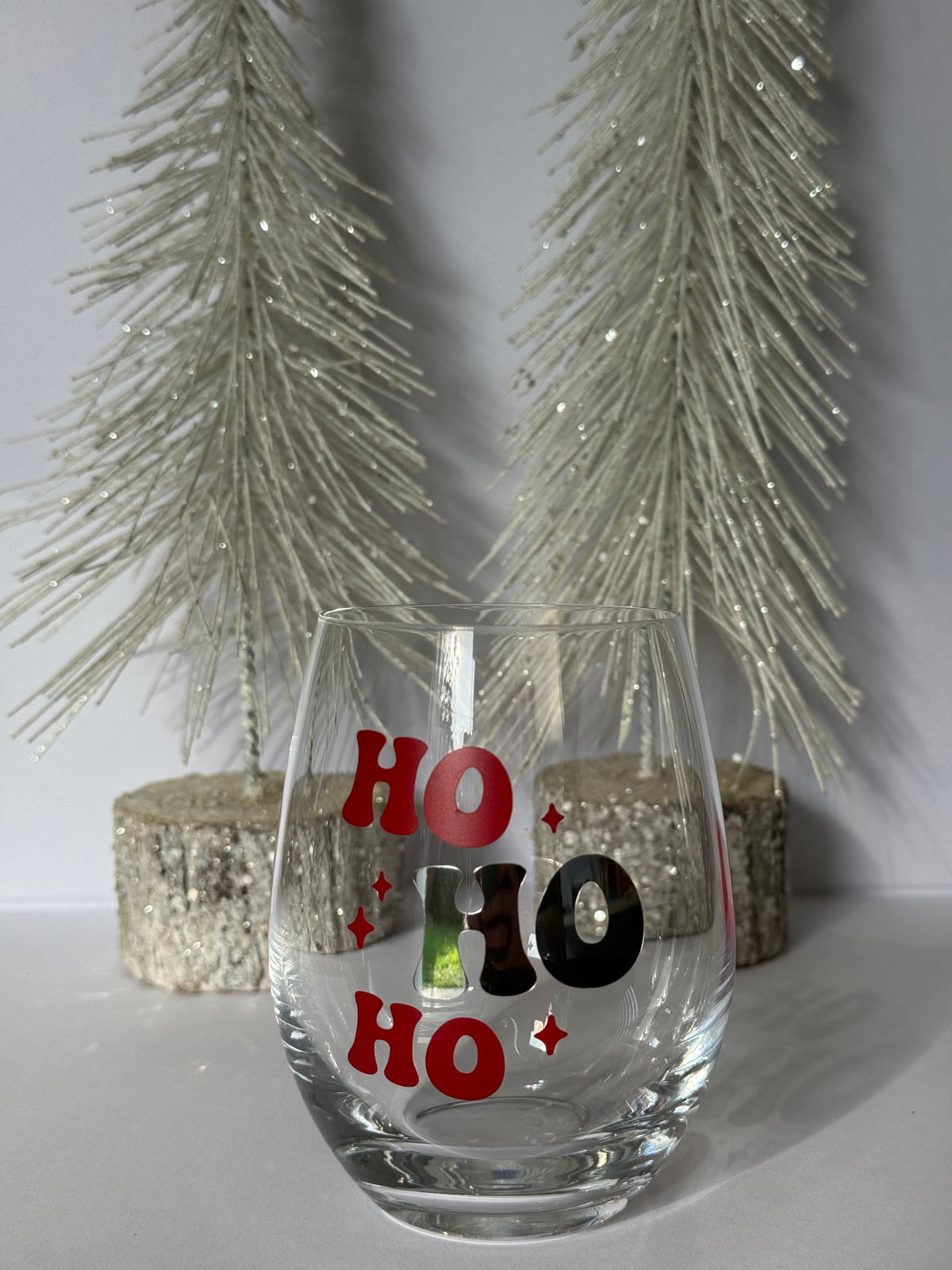 Ho Ho Ho - Wine Glass