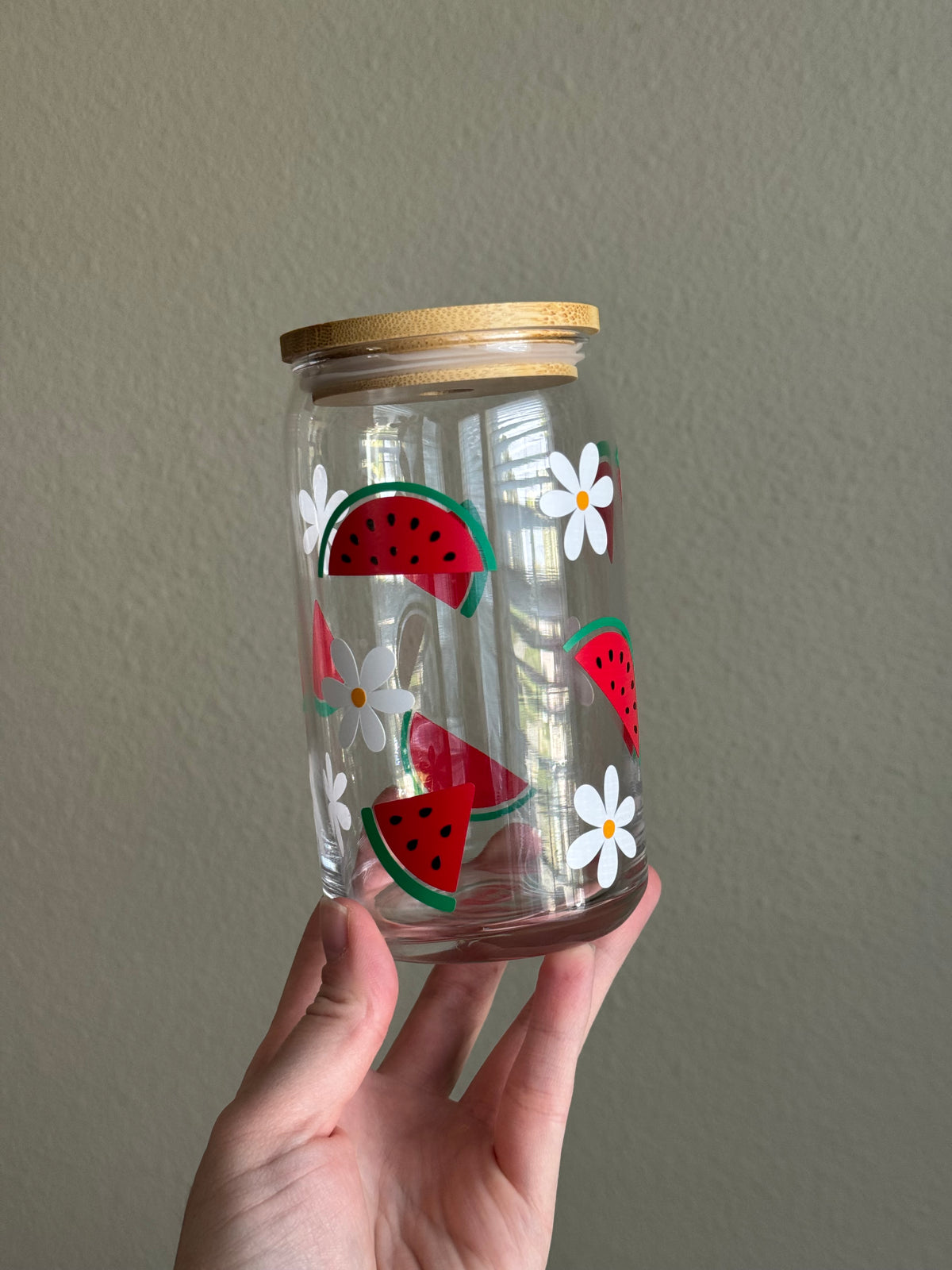 Watermelon - Glass Tumbler