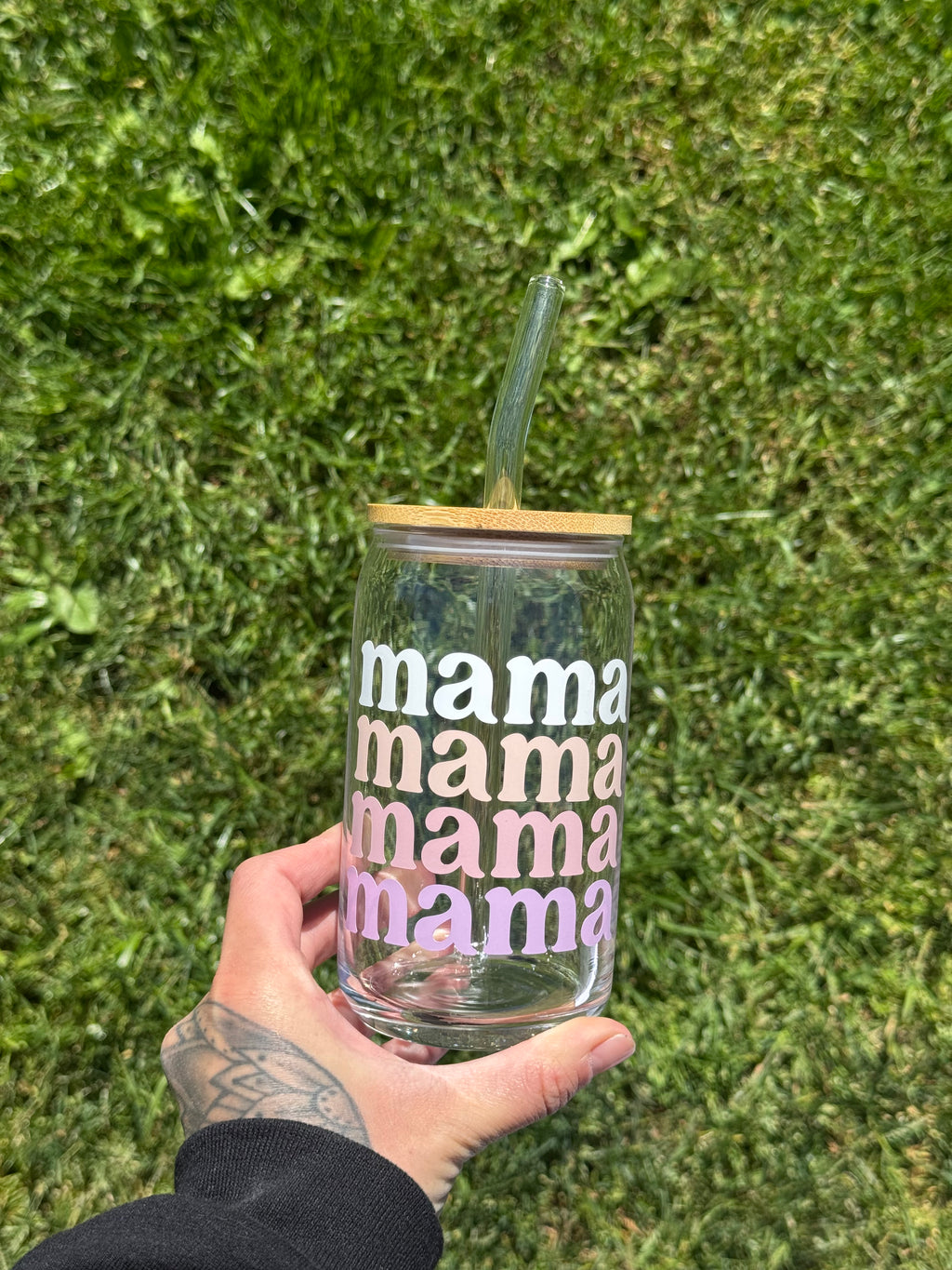 Mama - Glass Tumbler