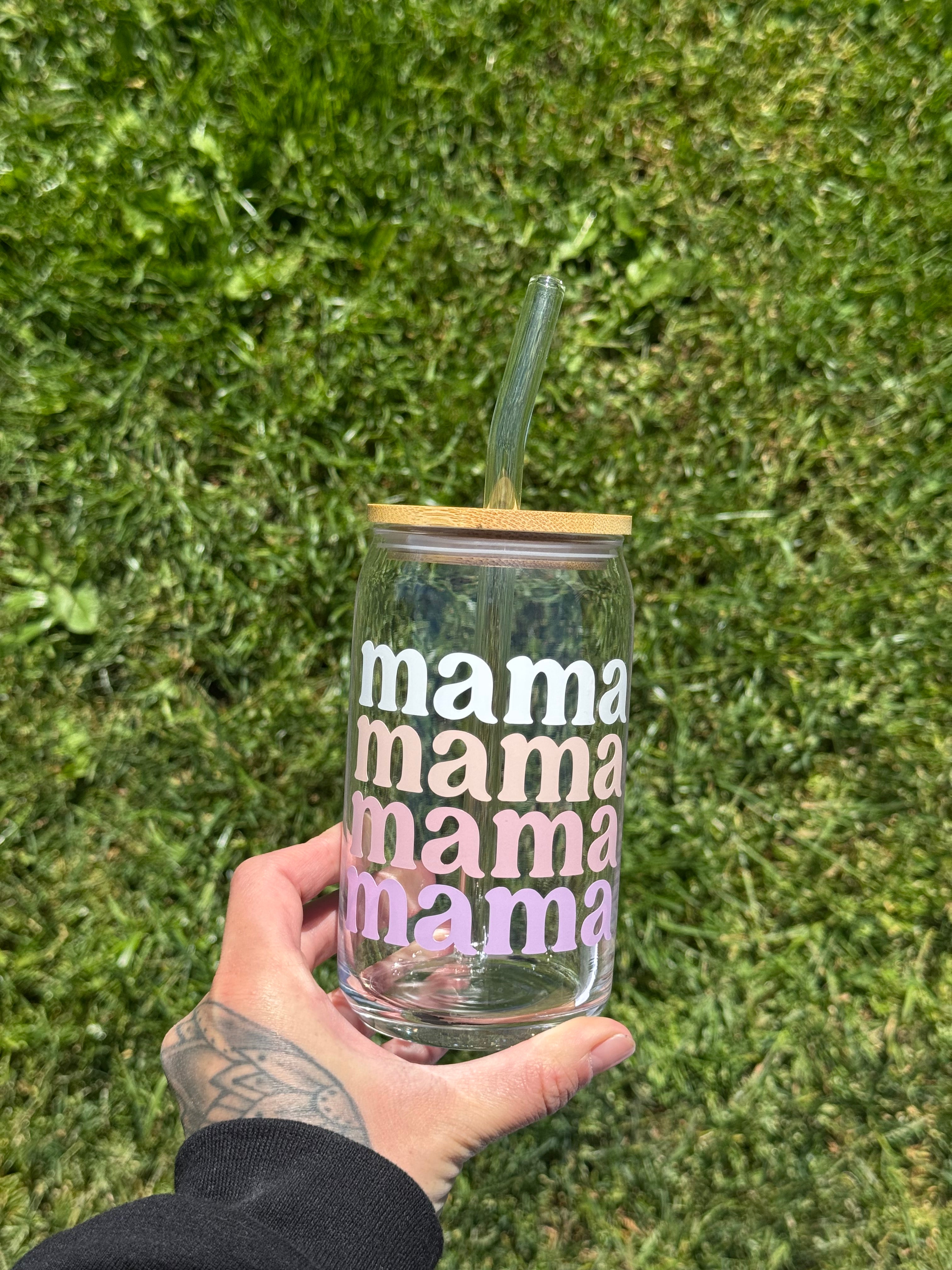 Mama - Glass Tumbler