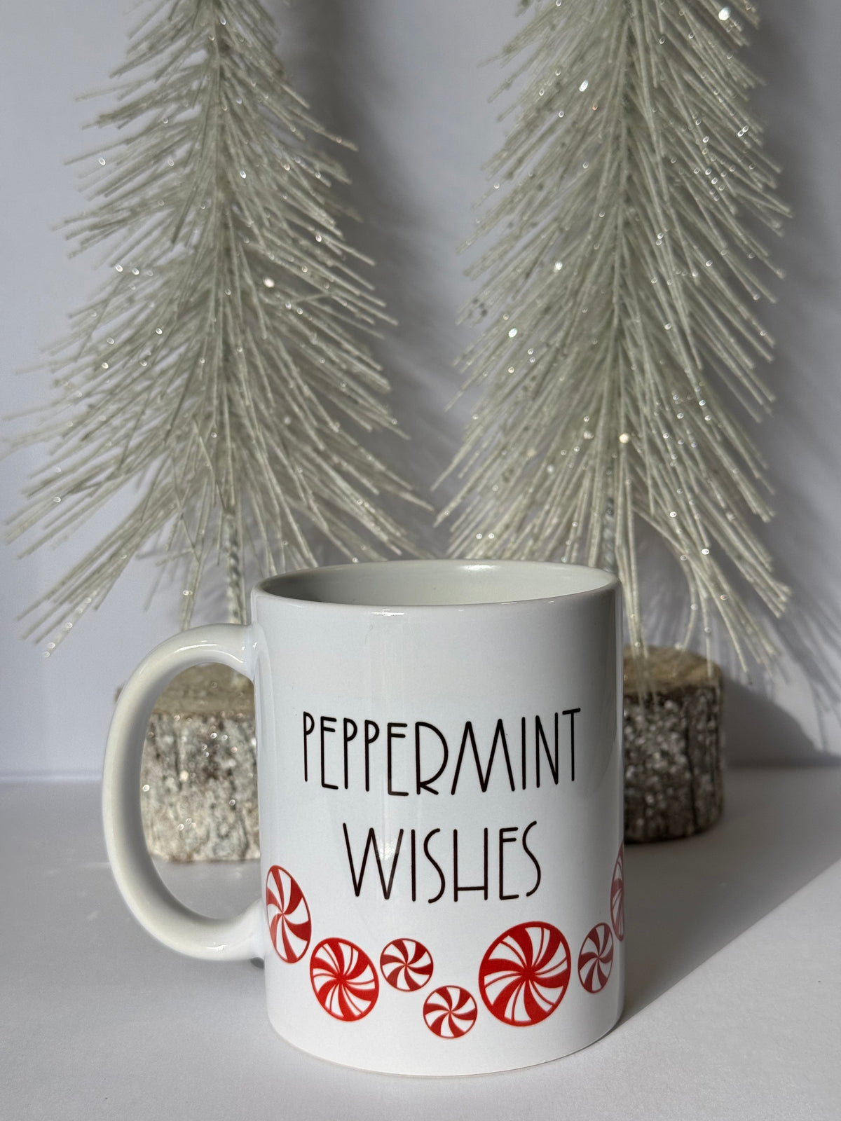 Peppermint Wishes - Coffee mug