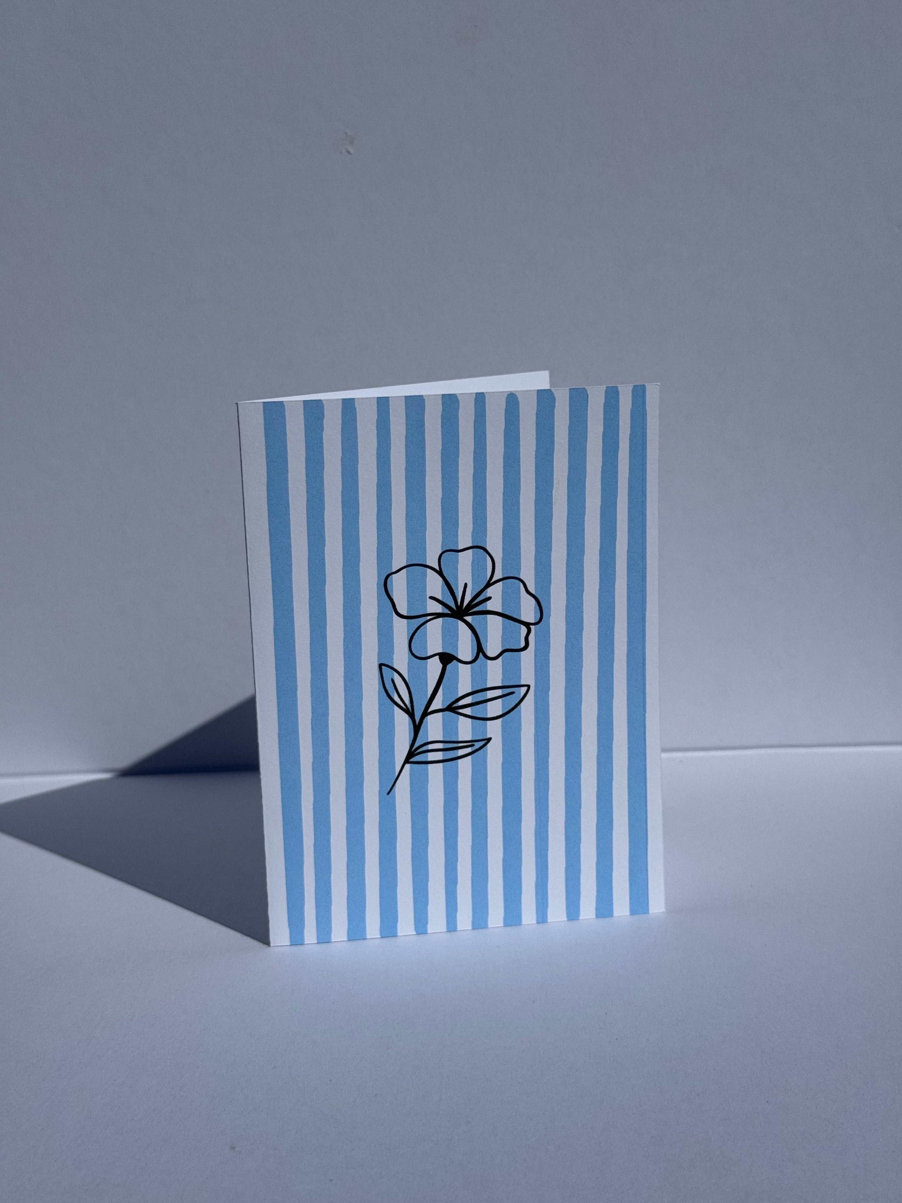 Blue Stripes - Cards