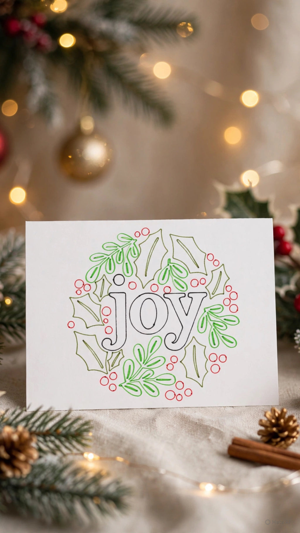 Christmas Cards (pen) - Variety Pack