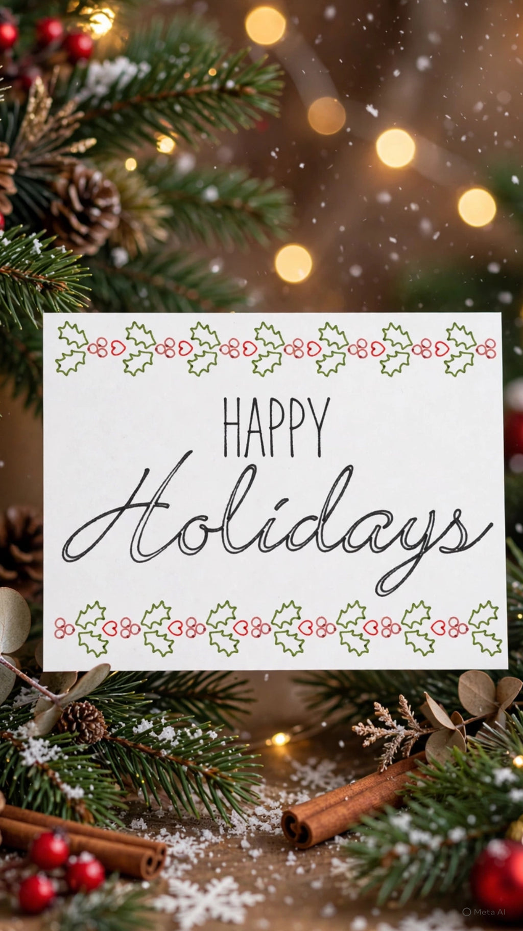 Christmas Cards (pen) - Variety Pack