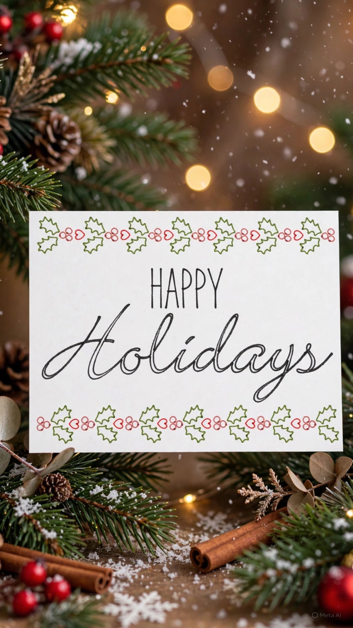 Christmas Cards (pen) - Variety Pack