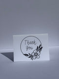 Thank You (Circle Floral) - Cards