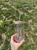 Sweater Weather - Glass Tumbler