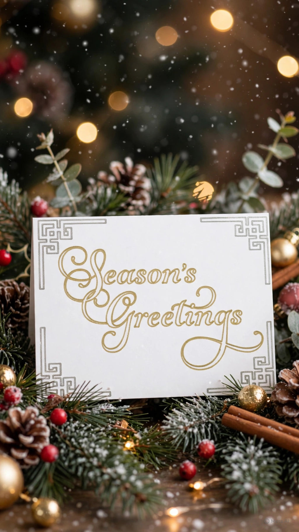 Christmas Cards (pen) - Variety Pack