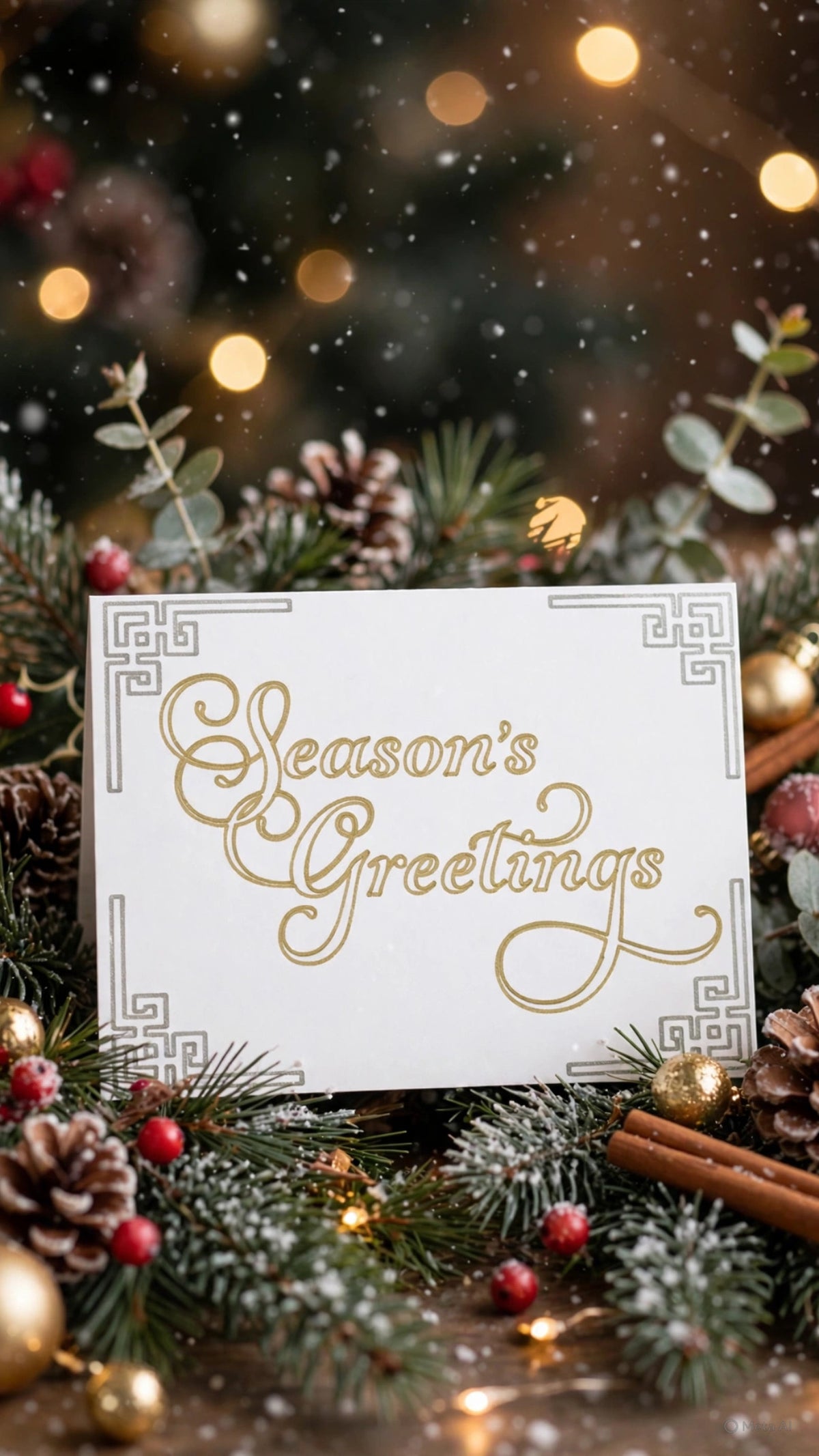 Christmas Cards (pen) - Variety Pack