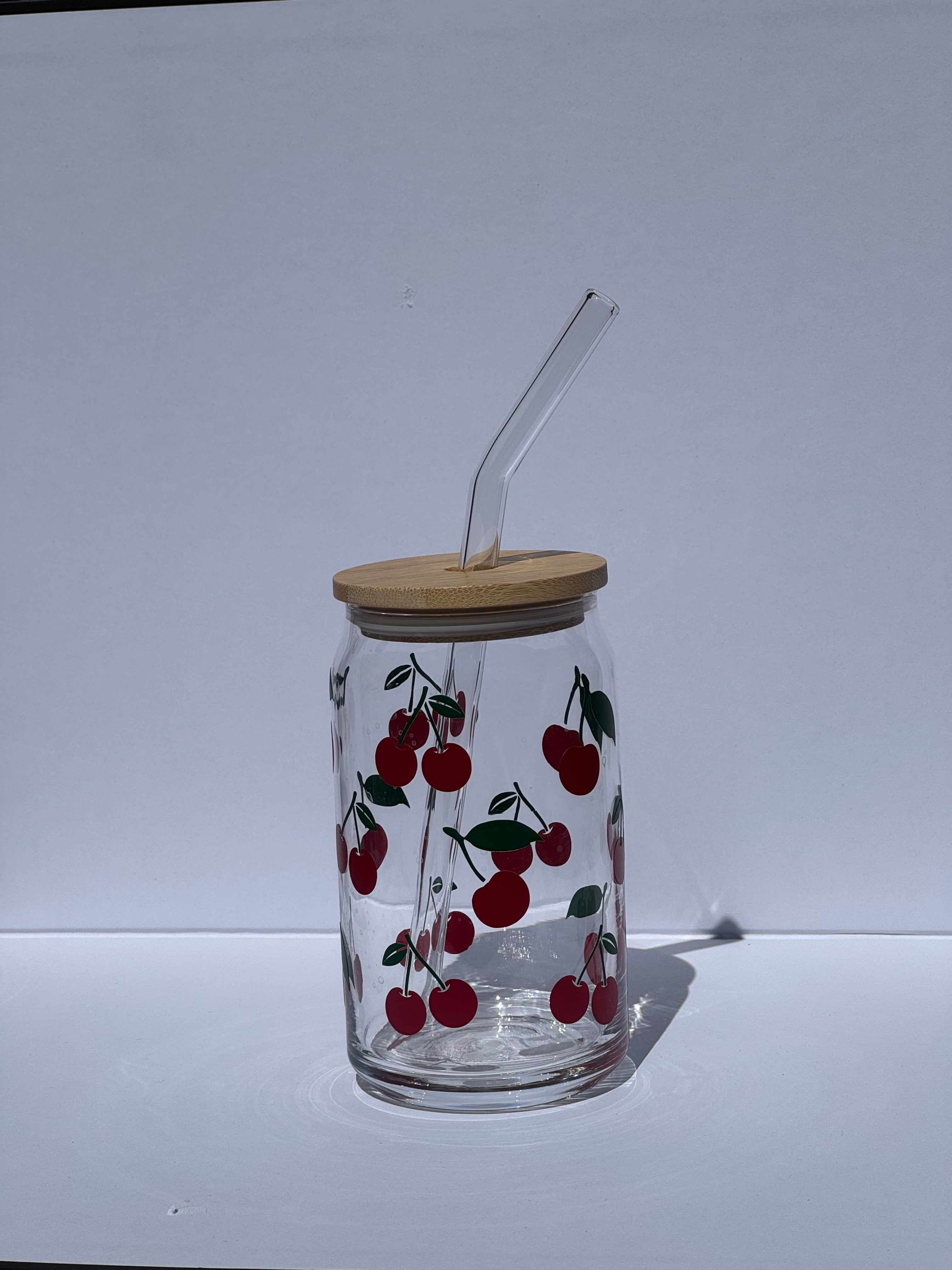 Cherries - Glass Tumbler