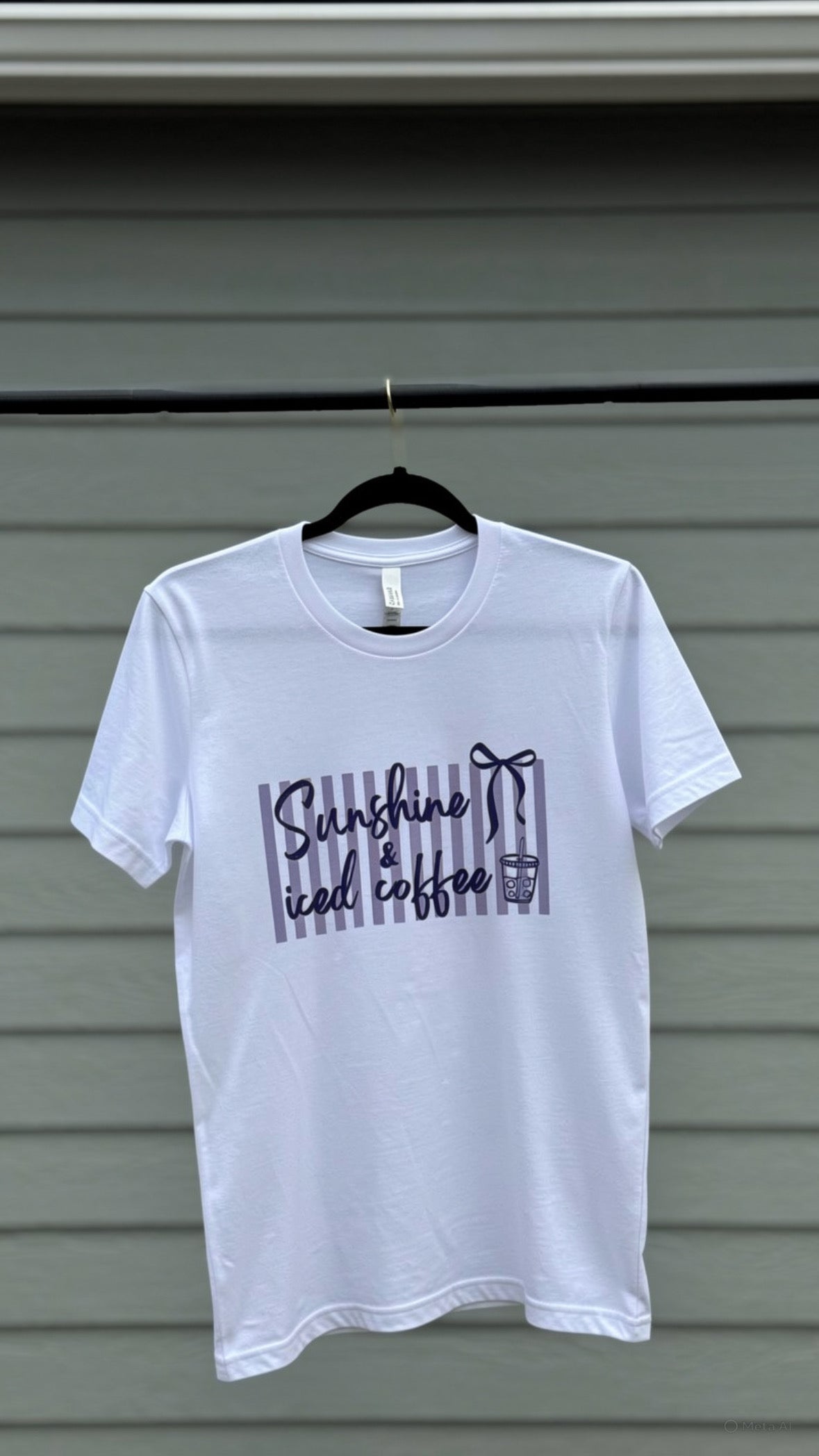 Sunshine & Iced Coffee - Graphic Tee