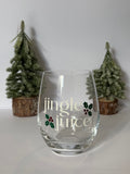 Jingle Juice - Wine Glass