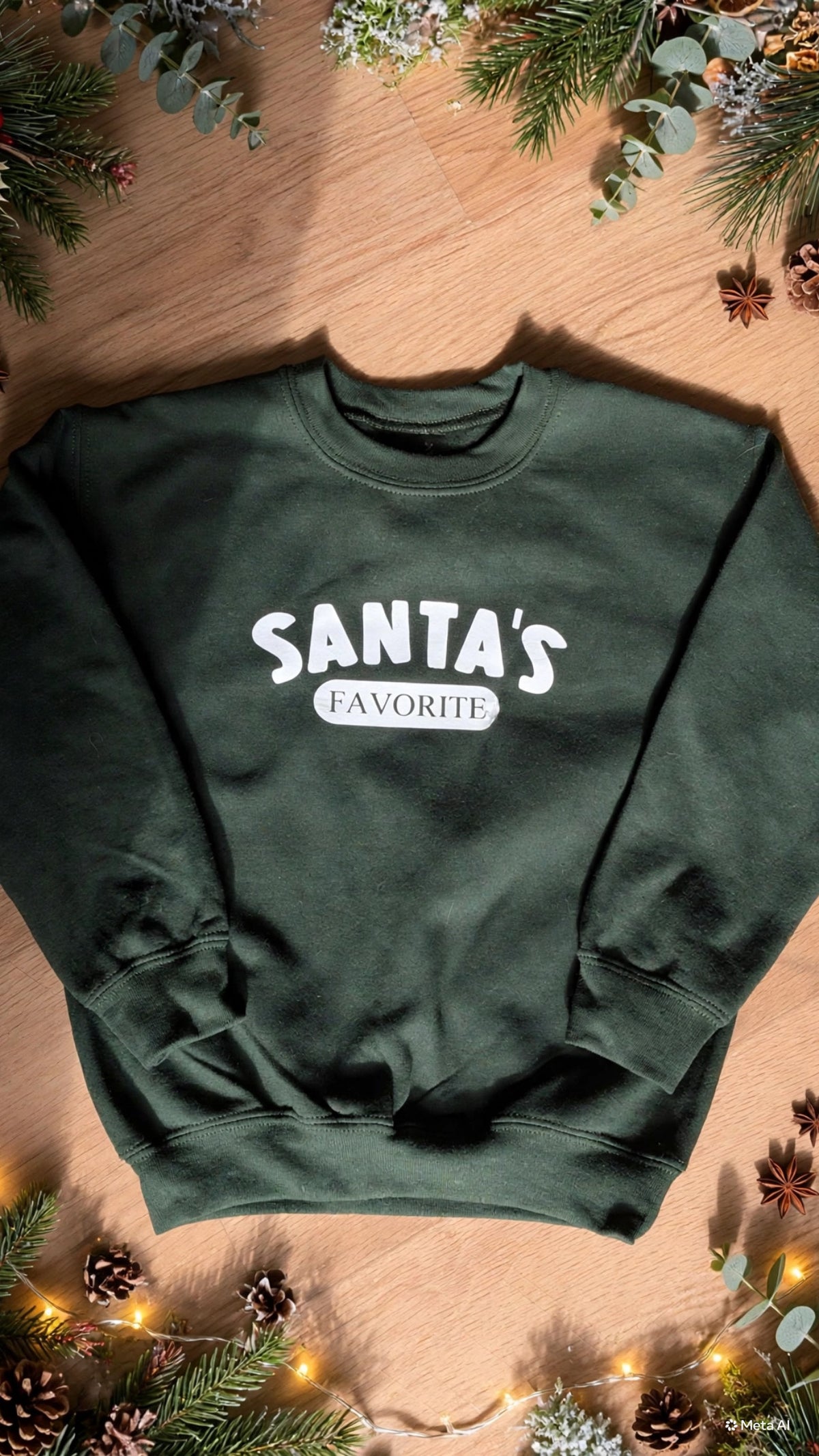 Santa’s Favorite (toddler) - Graphic Crewneck