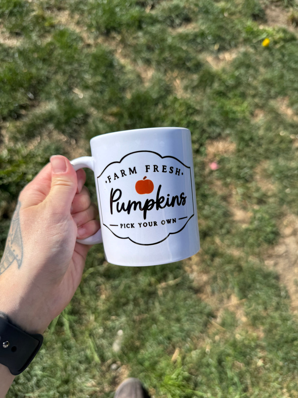 Farm Fresh Pumpkins - Coffee mug