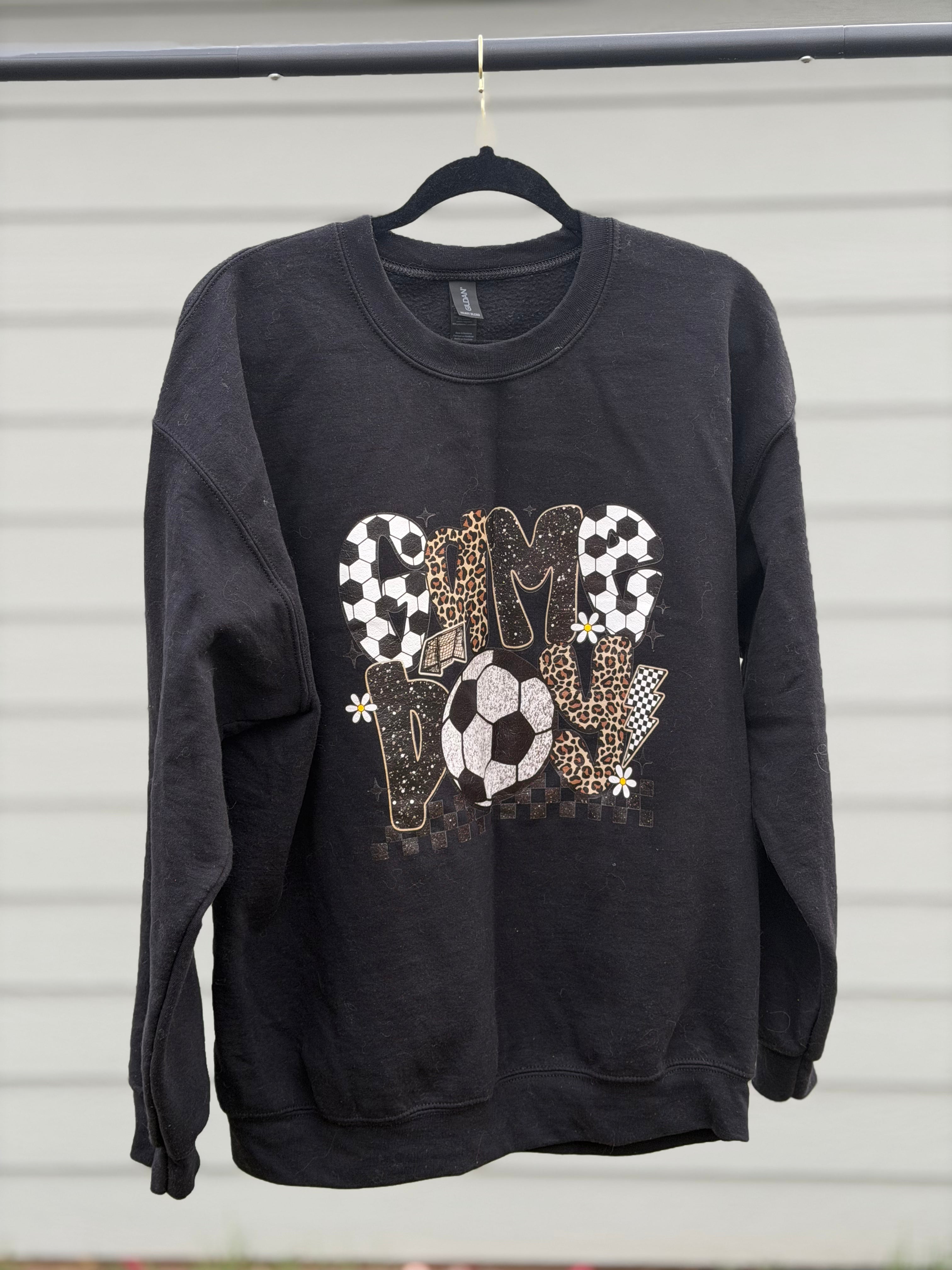 Soccer Game Day - Graphic Crewneck/Tee