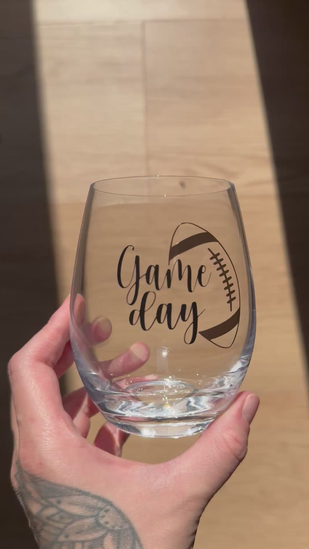Game Day - Wine Glass