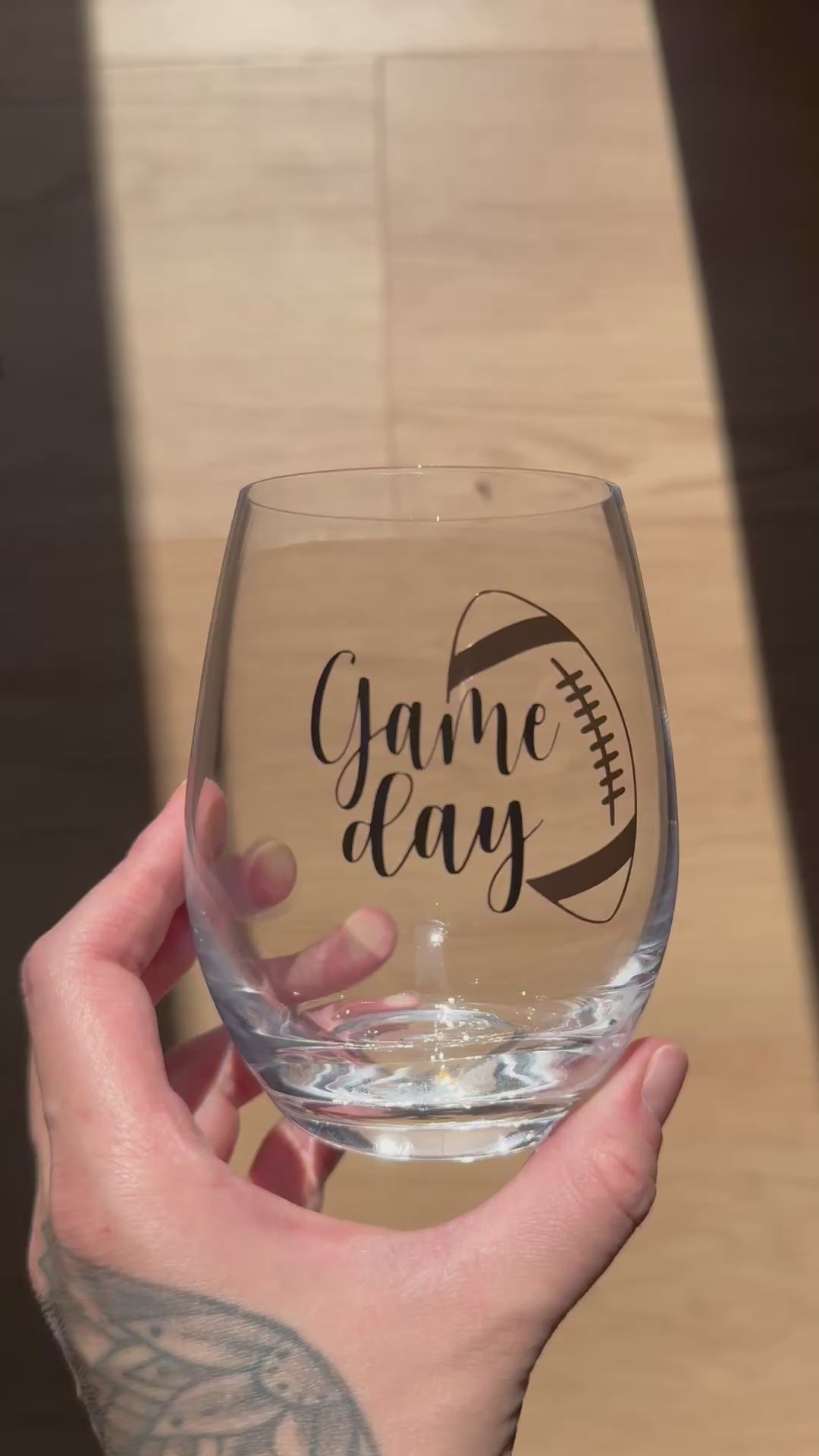 Game Day - Wine Glass