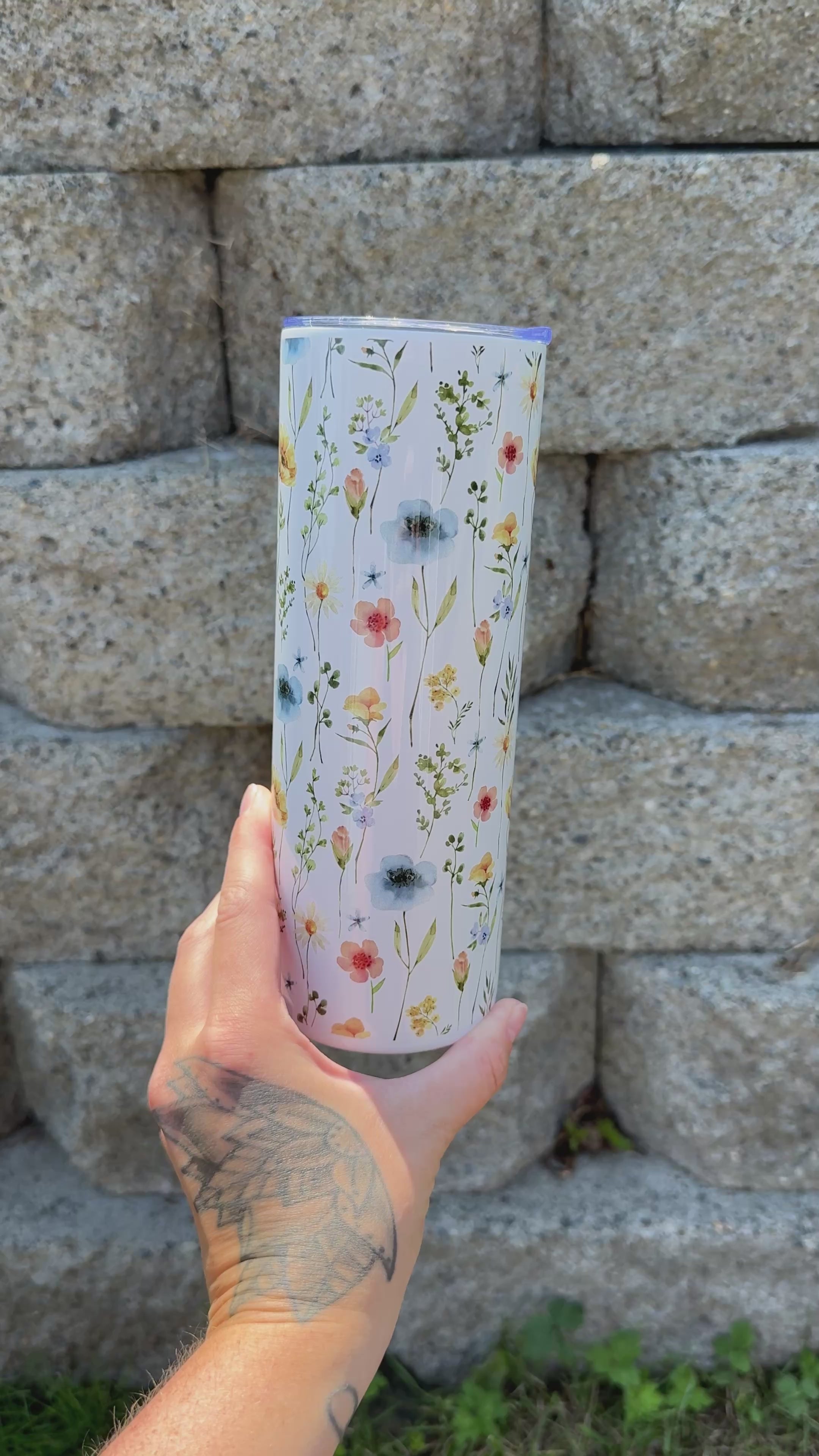 Wildflowers - Insulated Tumbler